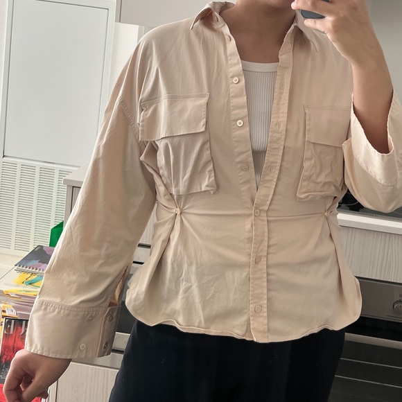 Cinched waist shirt from Zara - Picture 4 of 4